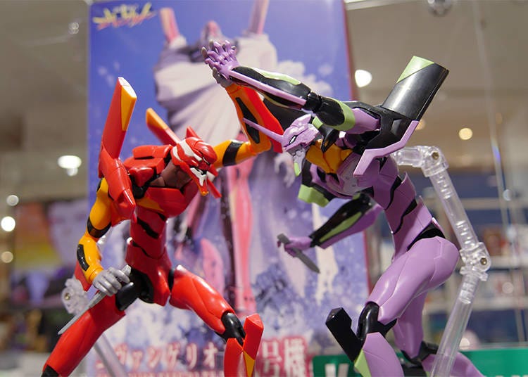 EVA-01 and EVA-02 Plamodel TV Version (Kotobukiya), 5,800 yen + tax