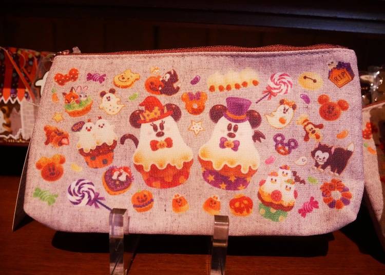 米奇米妮幽靈甜點系列筆袋 價格：1300日圓