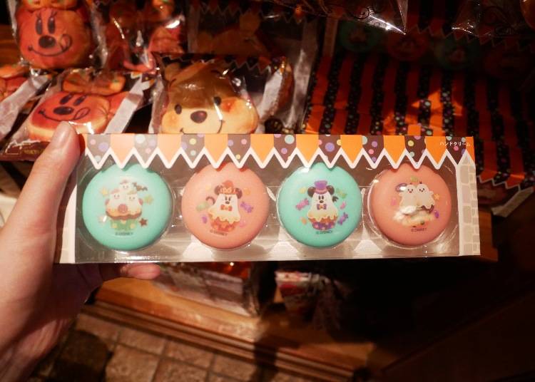 米奇米妮幽靈甜點系列護手霜一組四入 價格：2200日圓