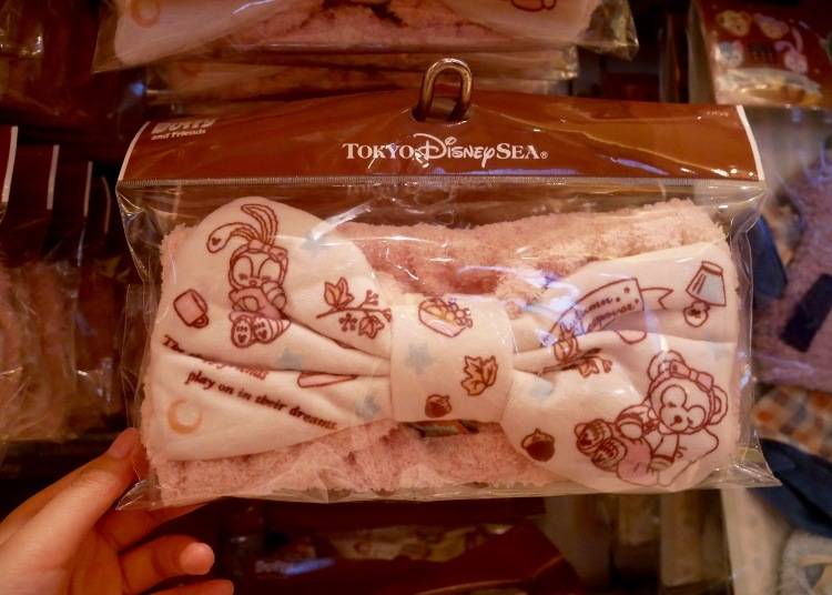 睡衣派對系列超寬蝴蝶結髮帶 價格:1800日圓