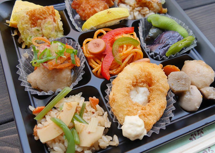 The Bento Box offers a meal that’s both filling and rich in variety.