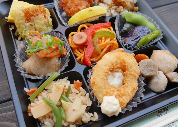 The Bento Box offers a meal that’s both filling and rich in variety.