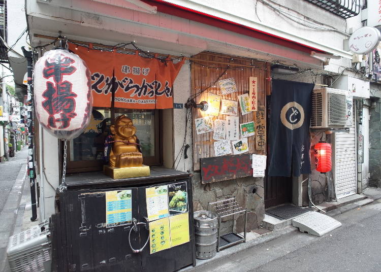 到日式居酒屋吃串燒吧！「串炸Dongaraga shian本店（どんがらがっしゃん本店）」