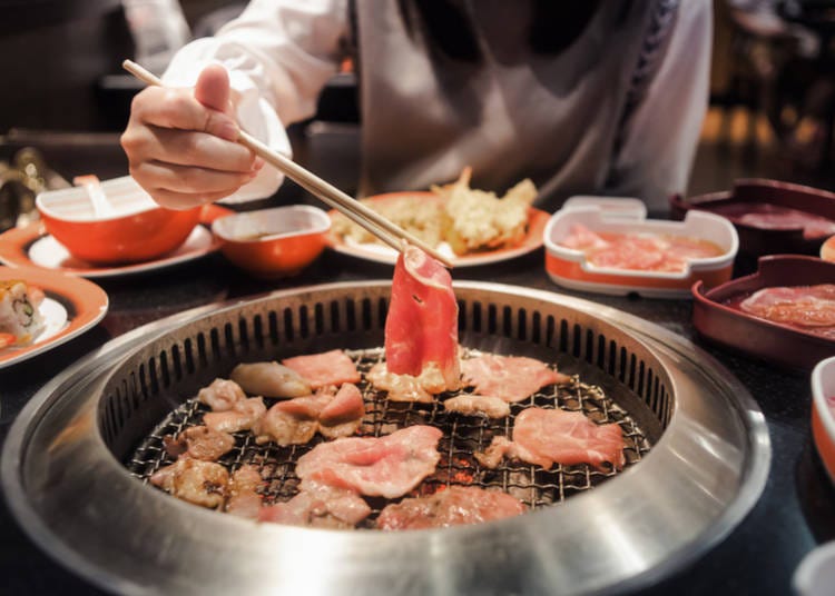 Yakiniku: Grilled meat, often cooked tableside, capturing the essence of Japanese BBQ.