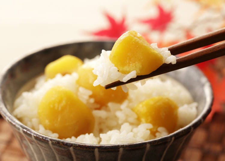 Kuri gohan: Japanese chestnuts steamed with rice