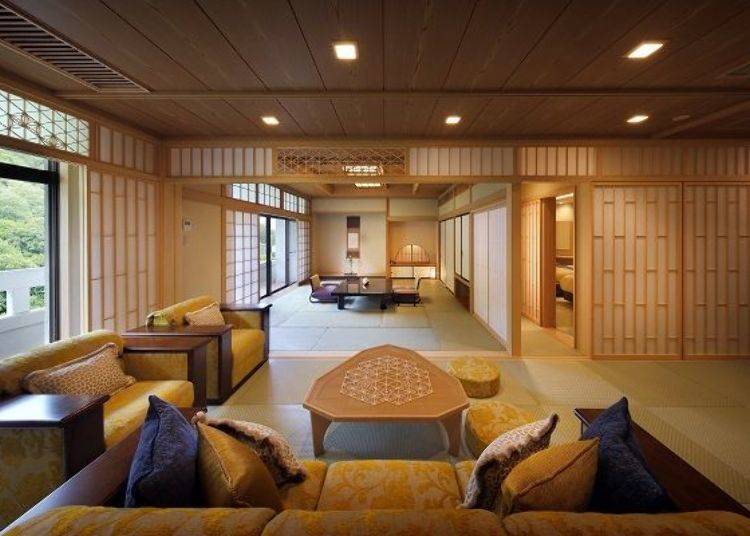 The VIP Rooms and Private Rooms of Hachibankan