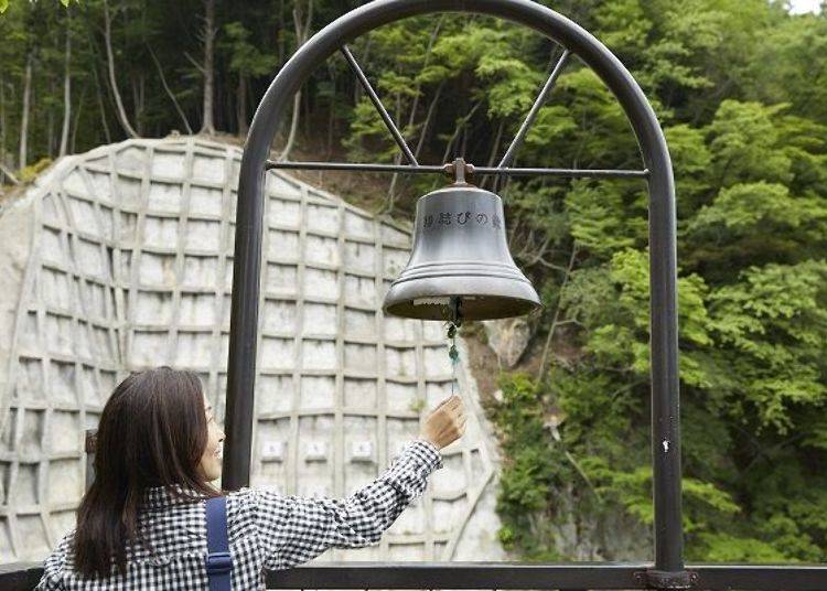 There’s also the “marriage bell,” known as a popular power spot.