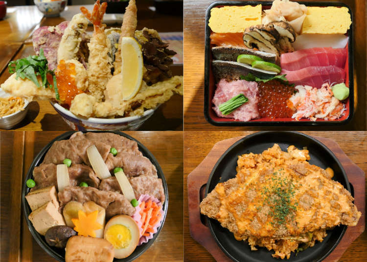 銘柄牛 デカ盛り 秋の味覚 個性派どんぶりが勢揃いの 東京駅丼グランプリ イチオシ4選 Live Japan 日本の旅行 観光 体験ガイド