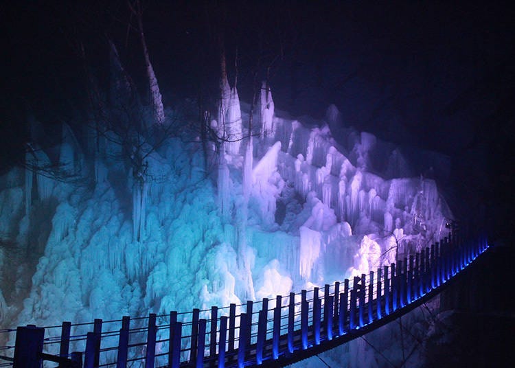 6. Dramatic Shots of an Illuminated Winter Wonderland