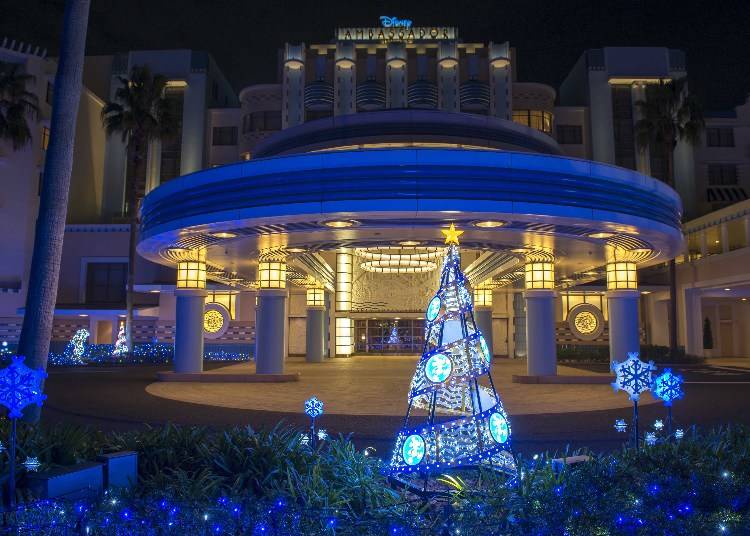 迪士尼大使大飯店 聖誕燈飾