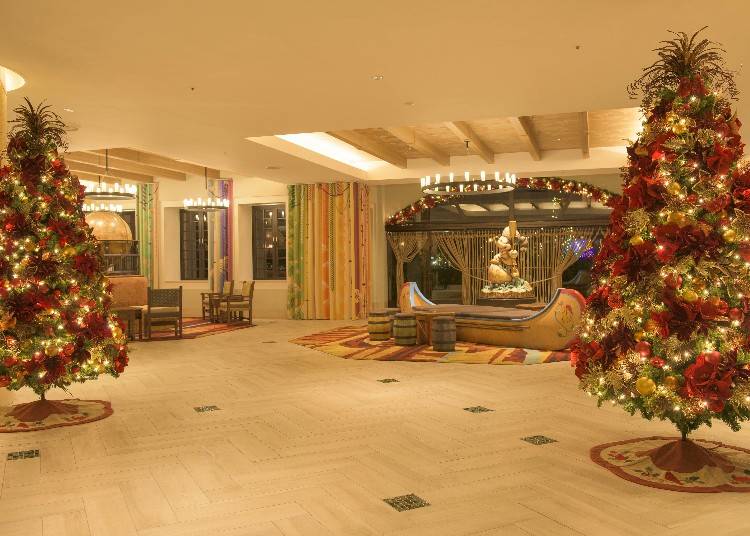 東京迪士尼樂祥飯店：探索館 聖誕裝飾