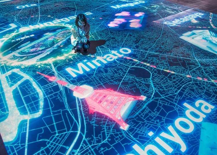 One Of Japan S Newest And Largest Illuminations At Oi Racecourse In Tokyo Experience The Past Present And Future Of Tokyo Through Breathtaking Lights 18 19 Live Japan Travel Guide