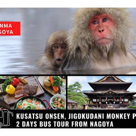 Kusatsu Onsen, Jigokudani Monkey Park 2 Days Bus Tour from Nagoya
(Photo: Klook)