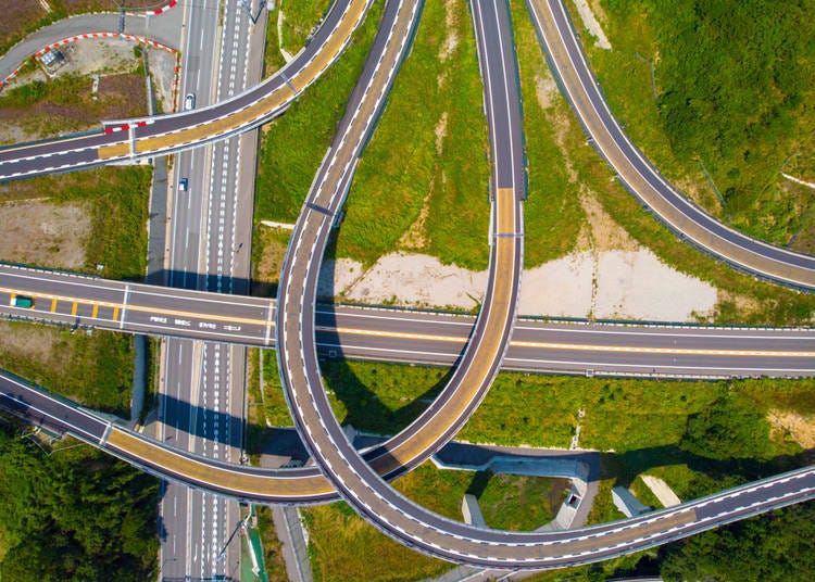 4. Head into the countryside! Highways in Japan