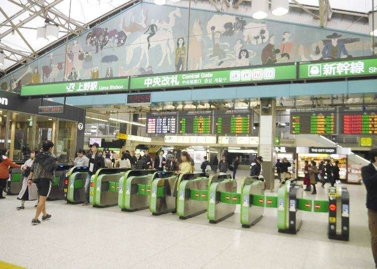 How is This Station So Hard to Exit?! Mastering Tokyo Ueno Station to See the Sights