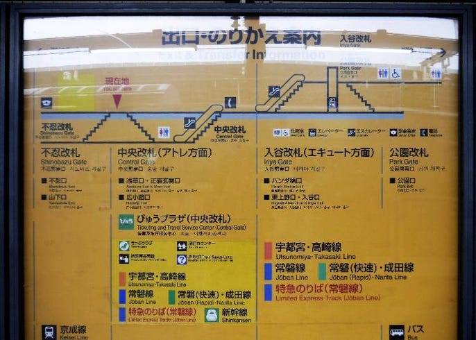 東京上野 掌握上野車站你會更好逛 Jr上野站各出口及剪票口 鄰近景點不迷路 Live Japan 日本旅遊 文化體驗導覽