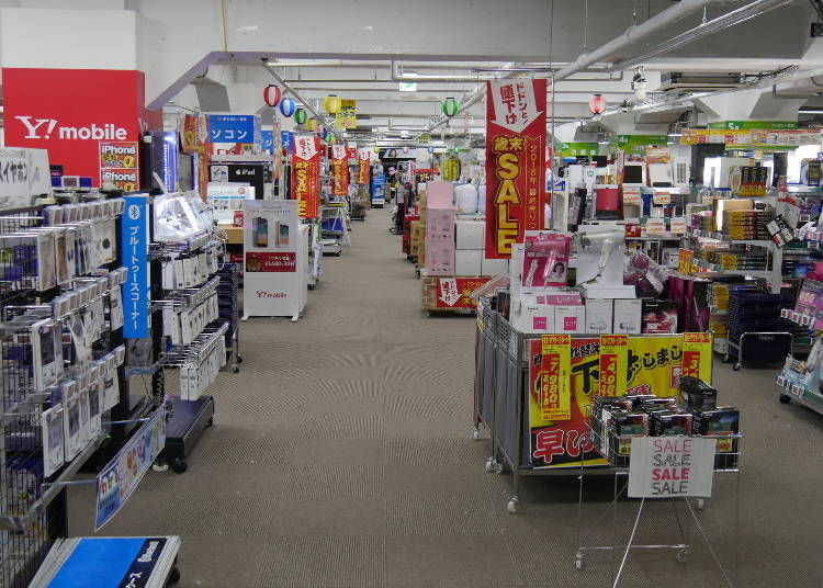 Nojima Electronics: A Huge Line-up of Products Popular with Foreign Visitors