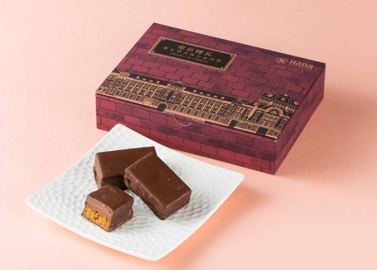 【第九名】東京煉瓦－焦糖巧克力口味（東京煉瓦（キャラメルショコラ）4入　含稅1209日圓