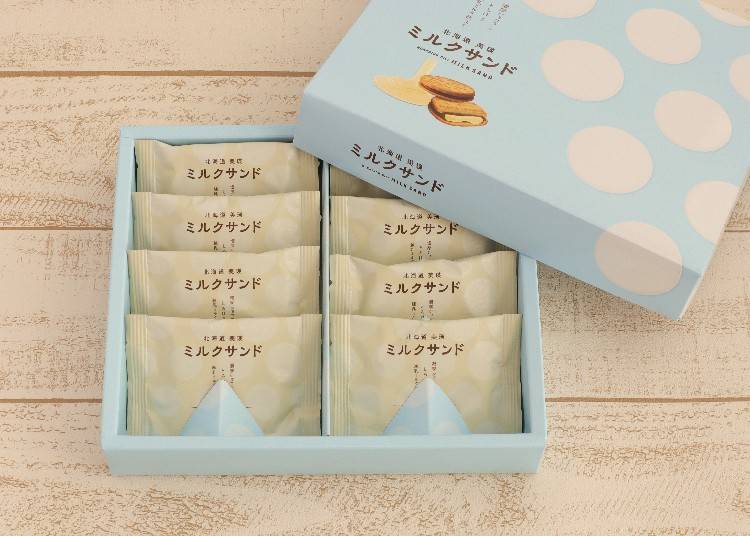 【第一名】牛奶夾心餅乾（ミルクサンド）8入　含稅1080日圓
