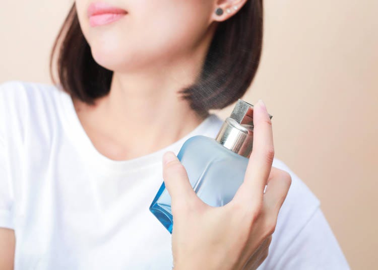 全体的な香り…香水やデオドラント剤はナチュラルな香りがポイント