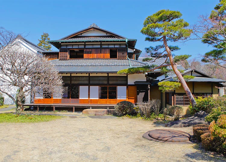 Residence of Hachirouemon Mitsui – 1952. Image courtesy of EDO-TOKYO OPEN AIR ARCHITECTURAL MUSEUM.