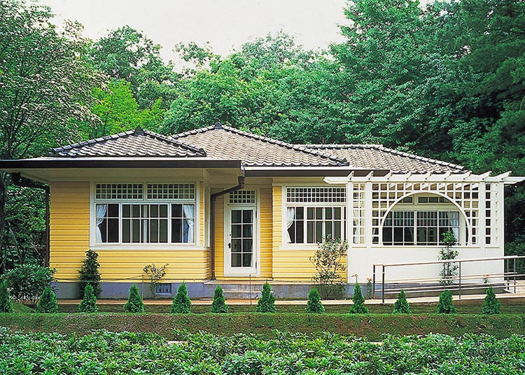 House of Okawa in Den'enchofu. Image courtesy of EDO-TOKYO OPEN AIR ARCHITECTURAL MUSEUM.