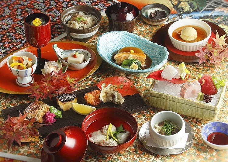 A long-time contender in the food business, loved equally by foreign and local celebrities “Japanese Cuisine Shibuya Nadaman Saryō”