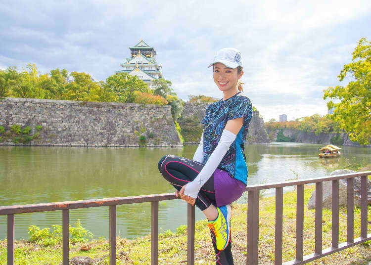 일본여행-달리면서 즐기는 일본 관광.일본이 만든 고성능 스포츠 웨어로 쾌적한 러닝 투어를!