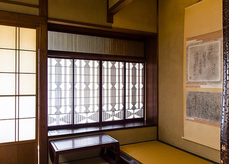 Craftsman Morita, in charge of the second floor and its furniture
