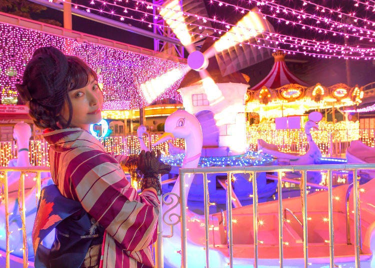3. Enjoying 'Everyone's New Year' at Asakusa's Hanayashiki