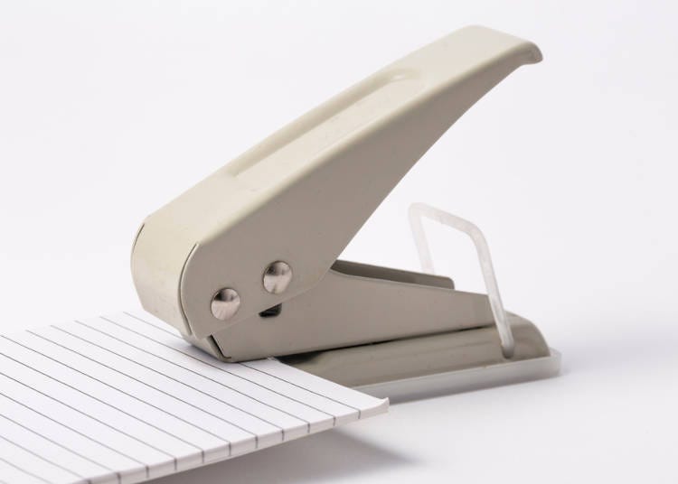 4. One-hole puncher