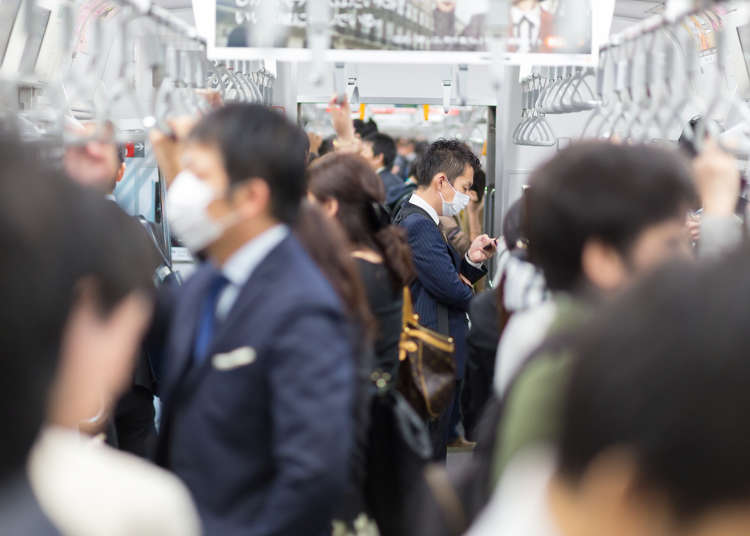 東京旅遊注意！早上搭電車、地鐵該避開的通勤時間和擁擠車站排行榜