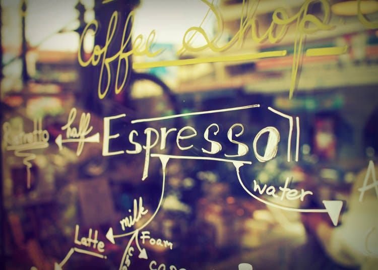 常見咖啡廳相關單字①ー咖啡種類