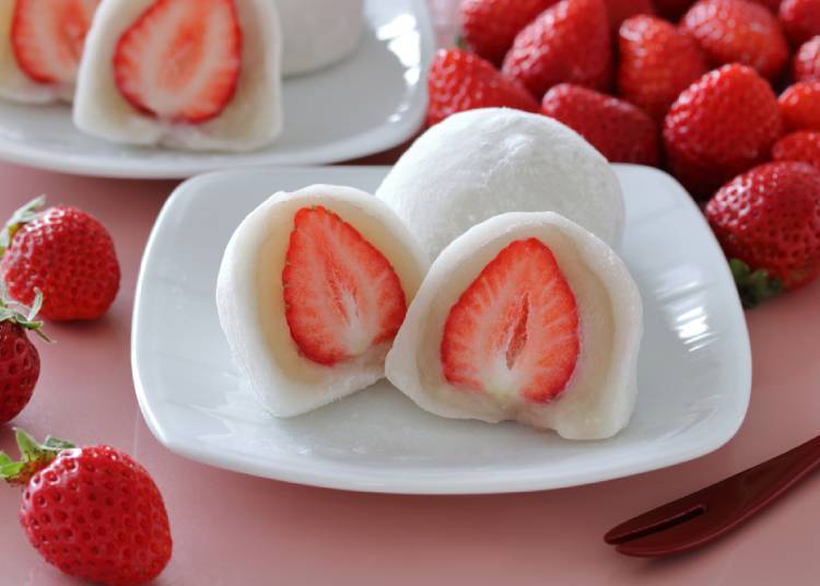 ■ 딸기의 매력을 즐길 수있는 빵과 디저트가 전부 100엔 (세금 포함 108 엔)!