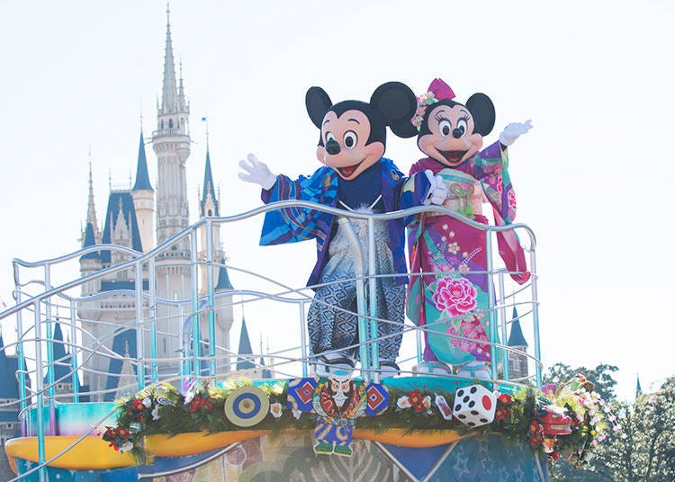 New Year’s Program at Tokyo Disneyland
