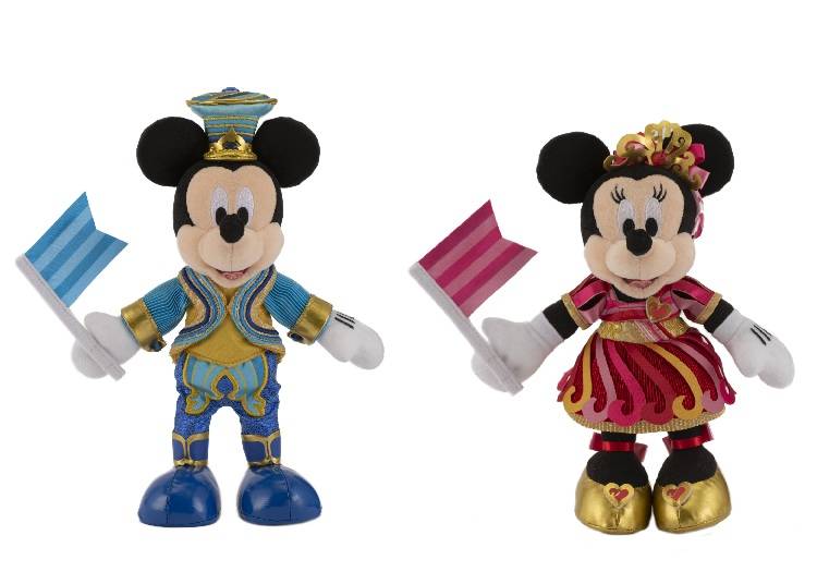 東京迪士尼度假區35週年限定商品①米奇米妮玩偶