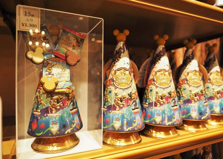 東京迪士尼度假區35週年限定商品⑨35週年紀念款米奇造型巧克力伴手禮