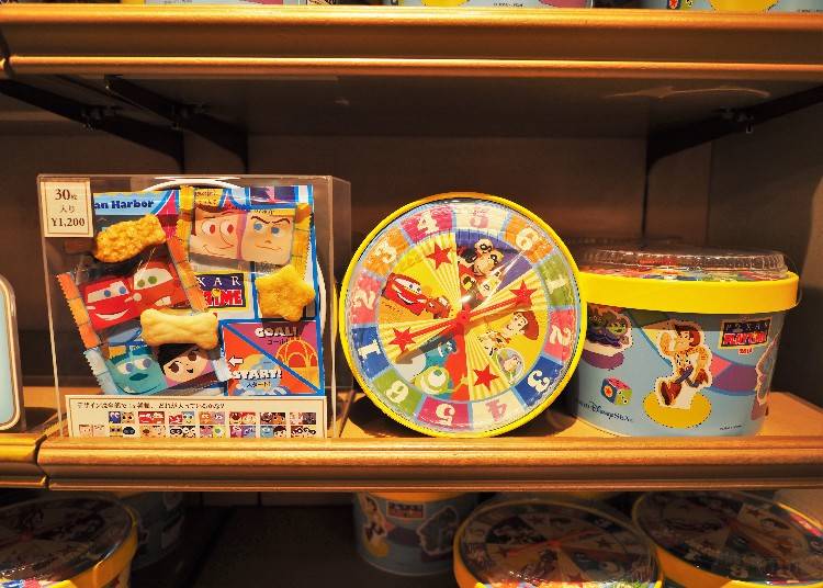 東京迪士尼海洋限定「皮克斯遊戲時間」商品⑩桌遊仙貝伴手禮