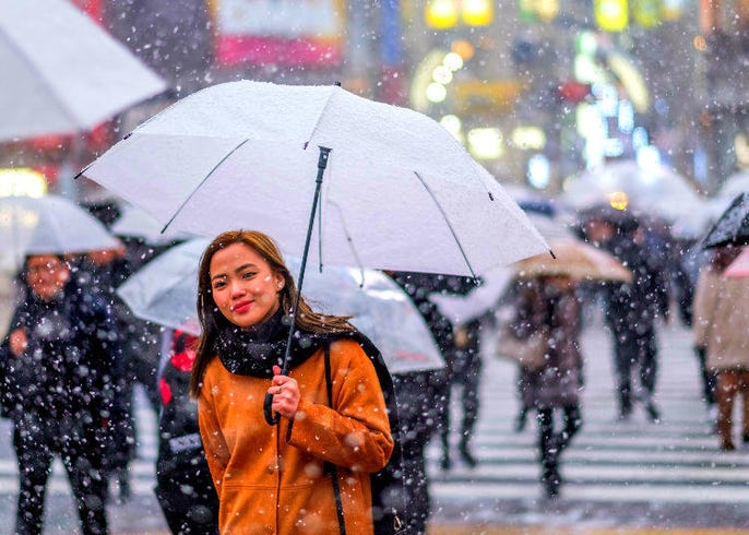 Weatherwatch: Tokyo experiences rare late-March snowfall