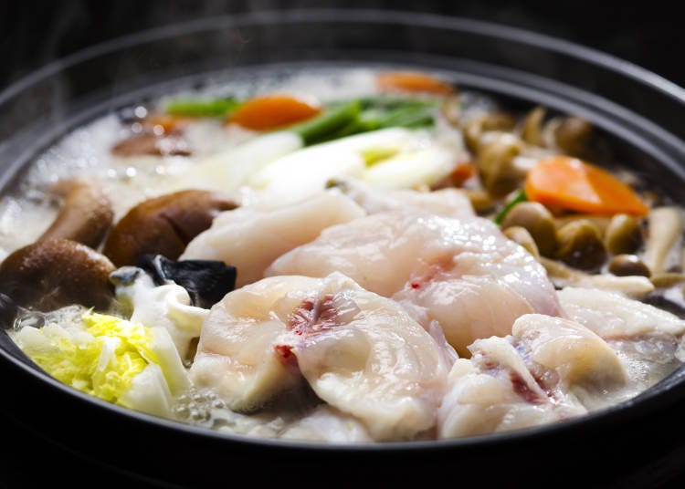 Fugu (pufferfish) nabe and kani (crab) nabe - the dishes everyone wants to try!