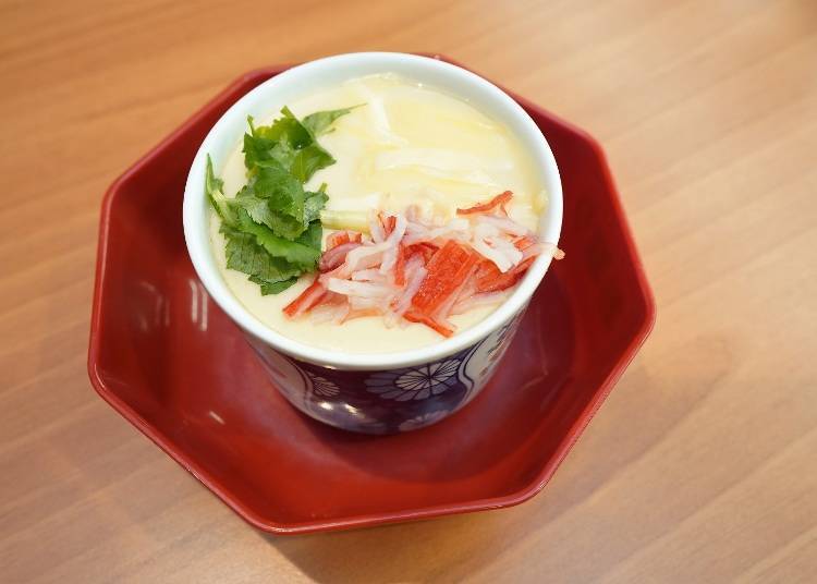 Recommended Side Menu #3: It doesn't stop at good flavor. Chawan-mushi Risotto!