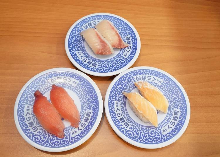 Kura-zushi's Top 3 Popular Items?!