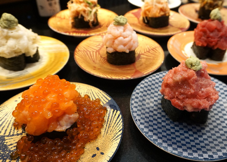 Mountains of Sushi in Ueno for Under $1?! Get Huge Gunkan Rolls at Tokyo's 'Miura Misaki Kou'