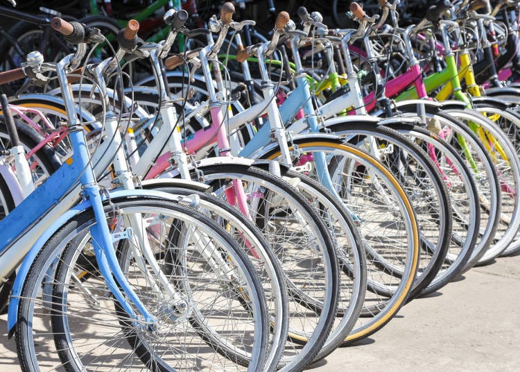 6. They are completely stocked with non-food items -- even bicycles