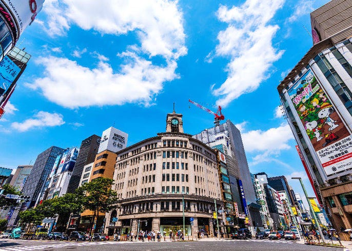 Ginza district Tokyo, social hub of Japan, Time square of Japan, tourist  point