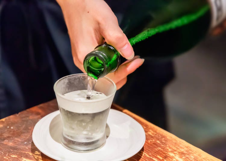 「日本酒」のおいしさに感動したよ