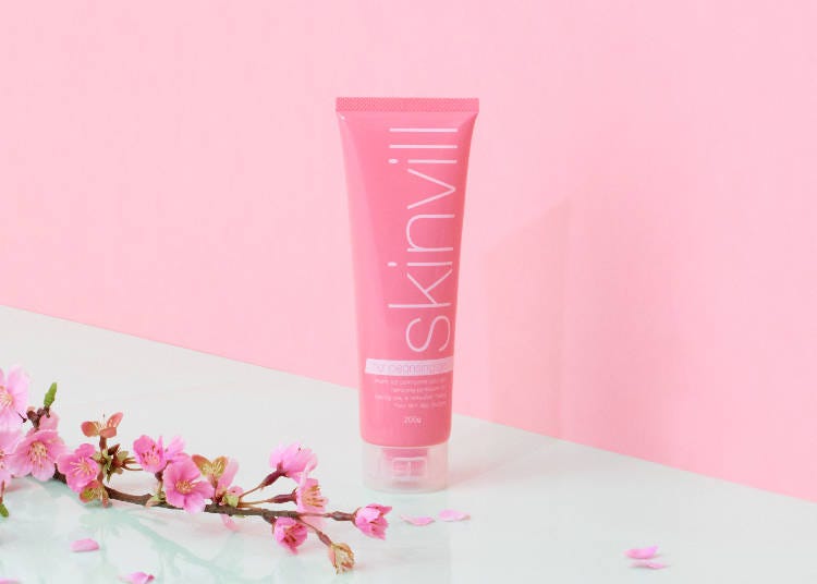 「skinvill　ホットクレンジングジェル＜桜＞」1,886円（税別）