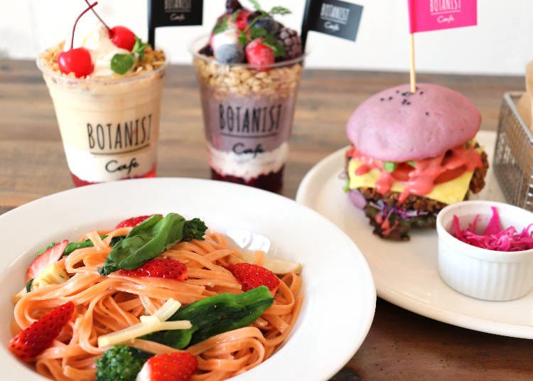 ■「Botanist cafe」的充滿櫻花色彩的春季限定櫻花菜單