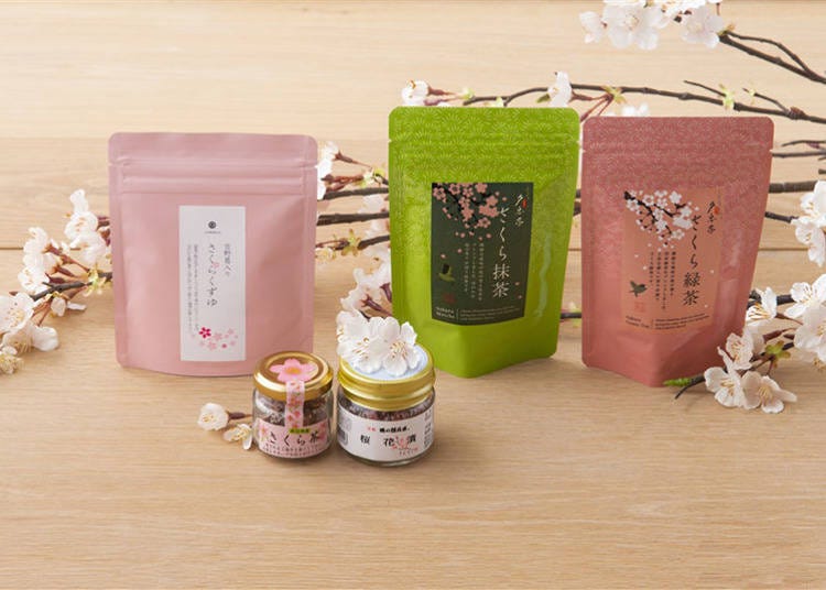 ■透過櫻花香氣將春意冉冉傳至餐桌「櫻花茶」系列