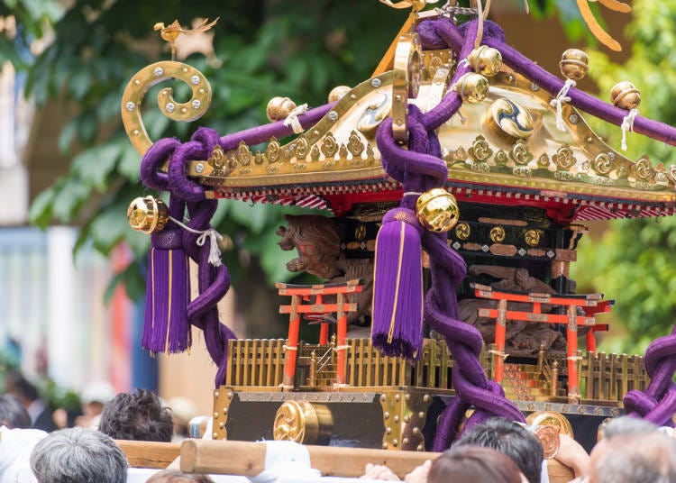 Festivals (Kanamara "Penis" Festival / Meiji Jingu Spring Festival / Asakusa Sanja-Matsuri Festival)